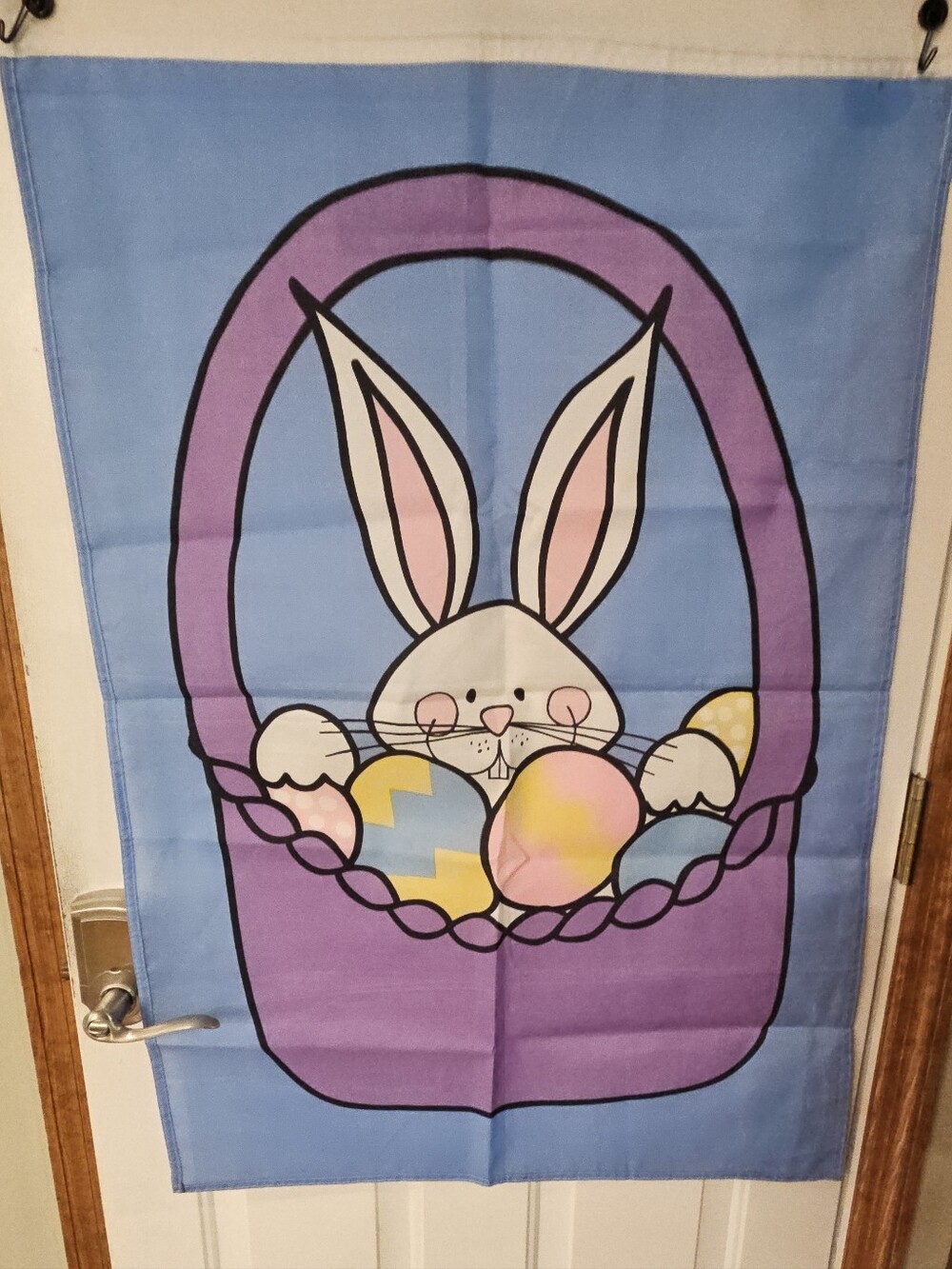 Easter Bunny Basket Large Size Pole Flag